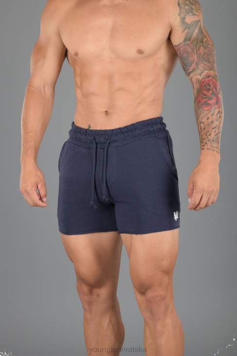 102 frotir hlače za bodybuilding muškarci YoungLA mornarica V420662 odjeća