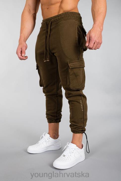 206 rambo combat joggers muškarci YoungLA vojničko pranje maslina V420915 odjeća