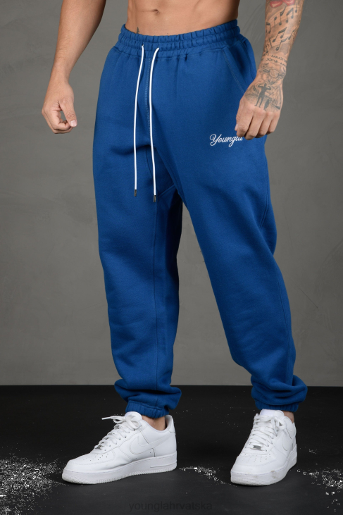 211 za njega joggers muškarci YoungLA kraljevski plava V420861 odjeća