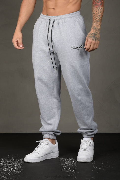 211 za njega joggers muškarci YoungLA vrijesak siv V420860 odjeća