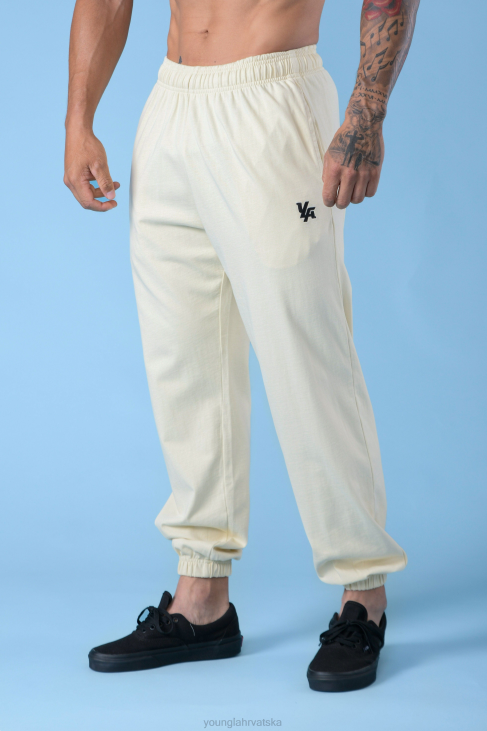 231 pumpa poklopac joggers muškarci YoungLA prljavo bijela V420886 odjeća