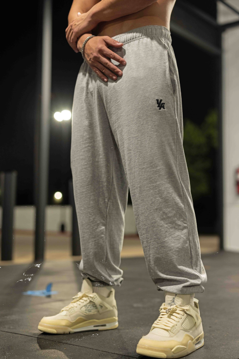 231 pumpa poklopac joggers muškarci YoungLA vrijesak siv V420884 odjeća