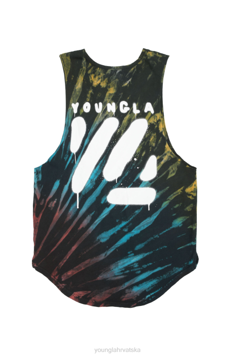 321 tie dye blok odrezani spremnici muškarci YoungLA karneval V42014 odjeća
