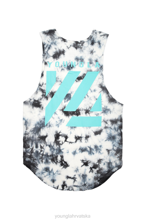 321 tie dye blok odrezani spremnici muškarci YoungLA kišni dani V42016 odjeća