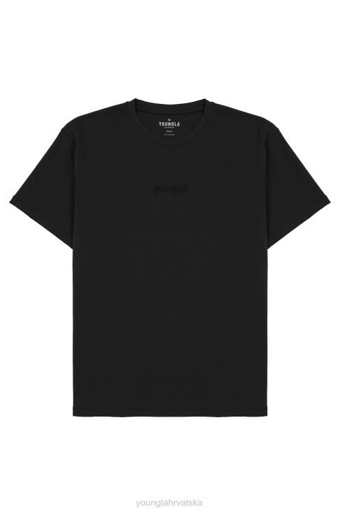 418 otporne tees muškarci YoungLA crno V420128 odjeća