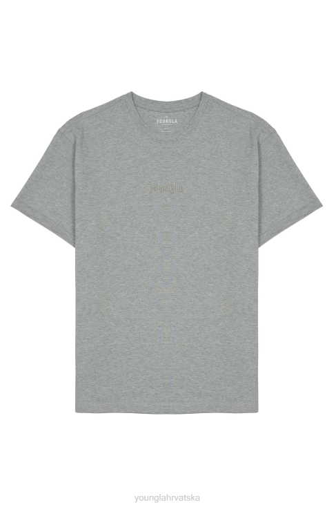 418 otporne tees muškarci YoungLA vrijesak siv V420130 odjeća