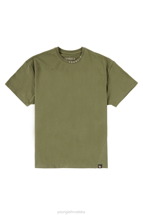 429 zaštitni znak tees muškarci YoungLA maslina V420286 odjeća