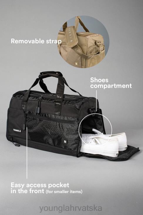 740 elitnih sportskih torbi muškarci YoungLA crno V420967 oprema