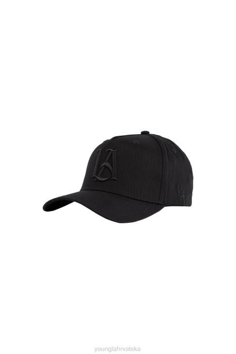 920 a-frame la snapback šešir 20 muškarci YoungLA sve crno V420939 odjeća