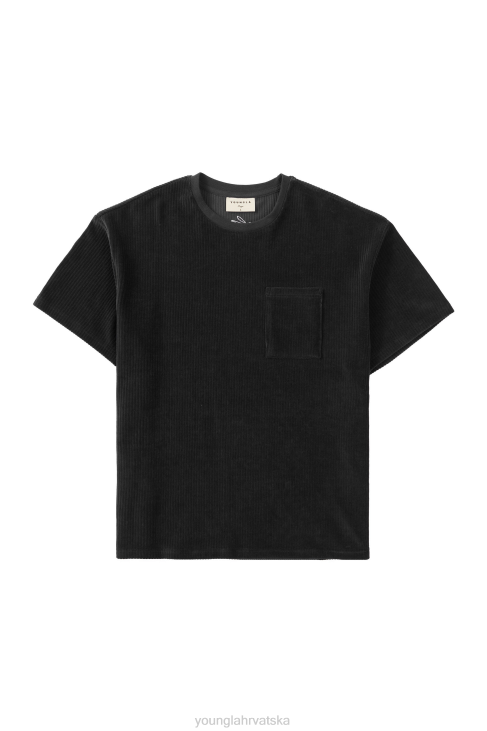 419 kolekcija kabela - tees muškarci YoungLA crno V420347 odjeća