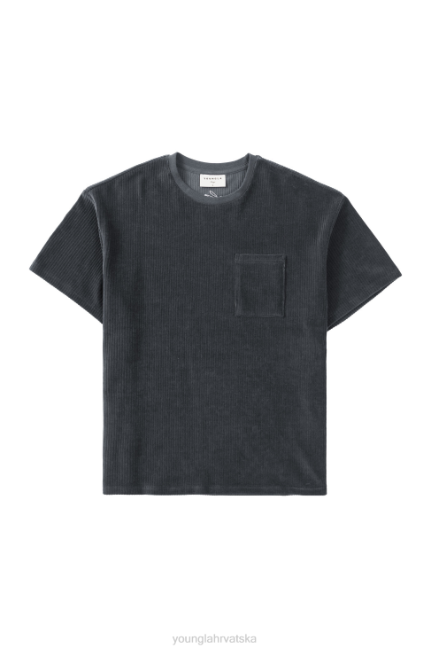 419 kolekcija kabela - tees muškarci YoungLA ugljen V420349 odjeća