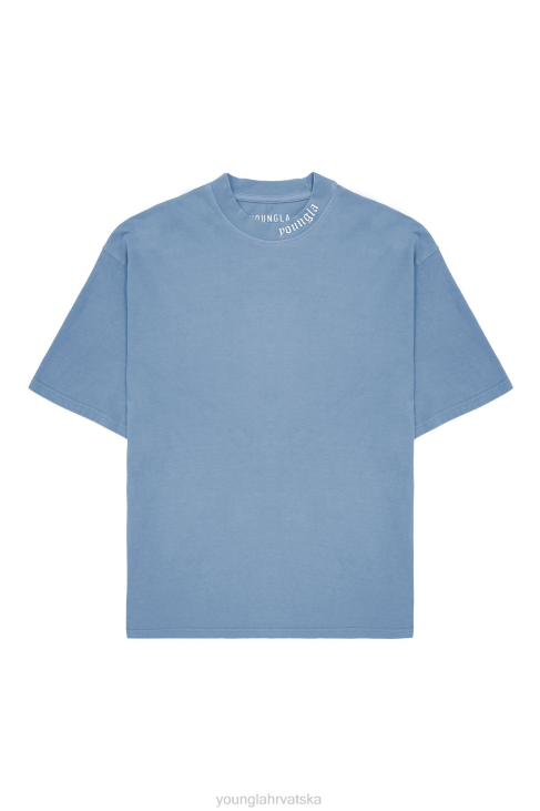 467 rimski tees muškarci YoungLA plava V420151 odjeća
