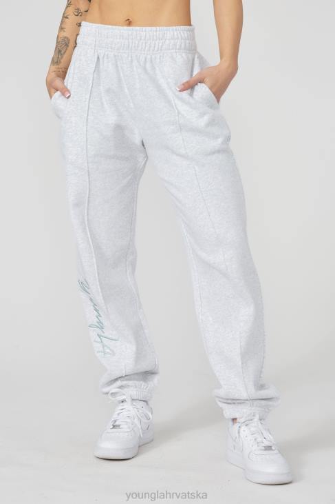 w202 script joggers 20 žene YoungLA vrijesak bijeli V4201132 odjeća
