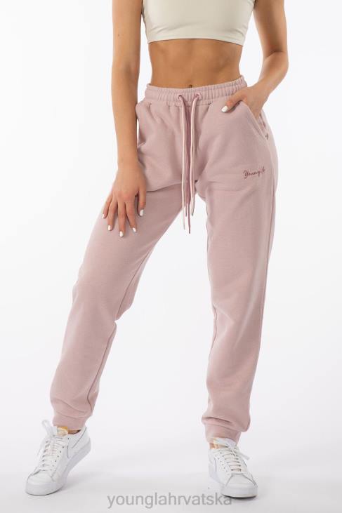 w207 triple string joggers žene YoungLA prašnjavo ružičasta V4201135 odjeća