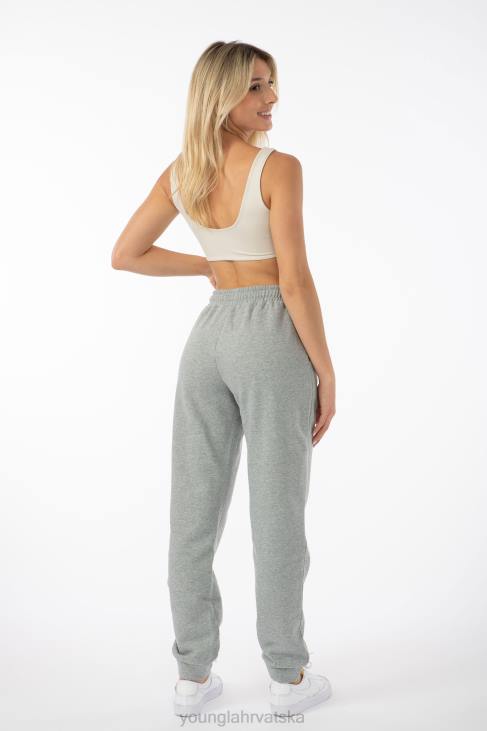 w207 triple string joggers žene YoungLA vrijesak siv V4201136 odjeća